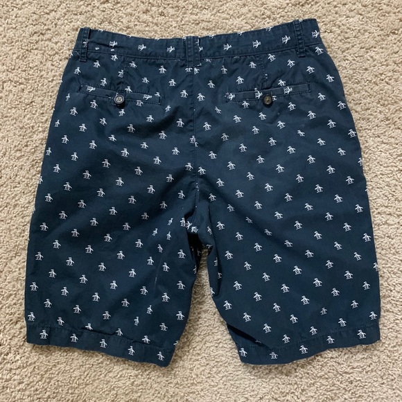 Original Penguin Shorts, Navy Blue - Picture 4 of 4